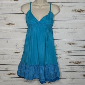 SO Dress Blue Adjustable Straps Small